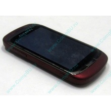 Красно-розовый телефон Alcatel One Touch 818 (Прокопьевск)