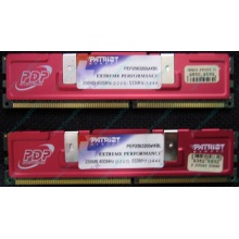 Память 512Mb (2x256Mb) DDR-1 533MHz Patriot PEP2563200+XBL (Прокопьевск)