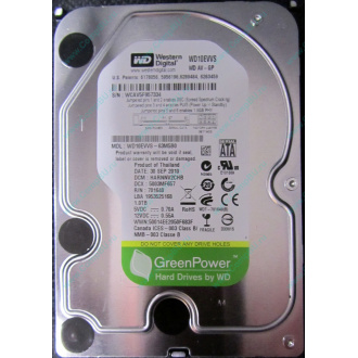 Б/У жёсткий диск 1Tb Western Digital WD10EVVS Green (WD AV-GP 1000 GB) 5400 rpm SATA (Прокопьевск)